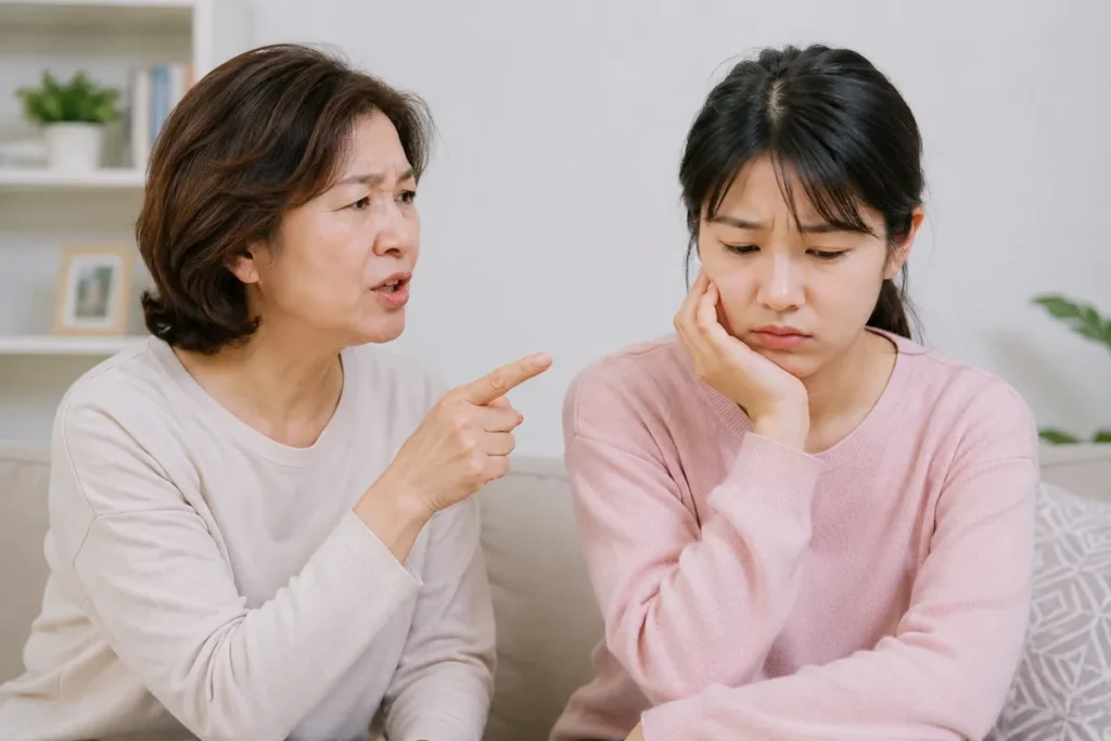 엄마 잔소리
